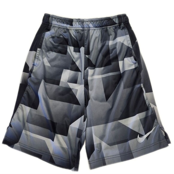 Nike Dri-Fit black & gray basketball shorts,  size Youth XL - Picture 1 of 8
